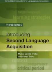 Introducing Second Language Acquisition Third Edition: