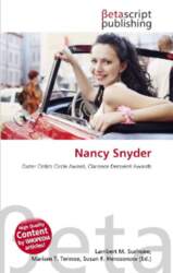 Nancy Snyder: Outer Critics Circle Award