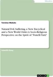 Natural Evil, Suffering, a New Encyclical