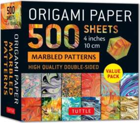 Origami Paper 500 Sheets Marbled Patterns