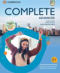Complete Advanced. Third Edition. Student`s Pack: