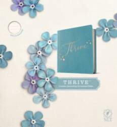 NLT Thrive Creative Journaling Devotional Bible