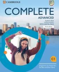 Complete Advanced. Third Edition. Student`s Book