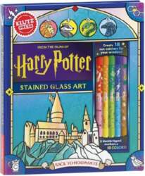 Harry Potter Stained Glass Back to
