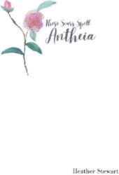 These Scars Spell Antheia