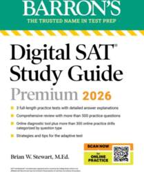 Digital SAT Study Guide Premium, 2026:
