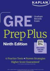 GRE Prep Plus, Ninth Edition (2026):