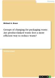 Groups of charging for packaging waste
