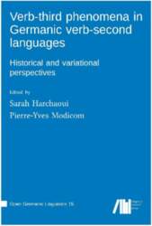 Verb-third phenomena in Germanic verb-second languages