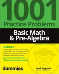 Basic Math & Pre-Algebra: 1001 Practice