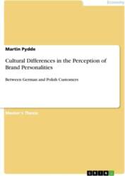 Cultural Differences in the Perception of