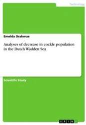 Analyses of decrease in cockle population