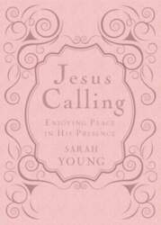 Jesus Calling, Pink Leathersoft, with Scripture