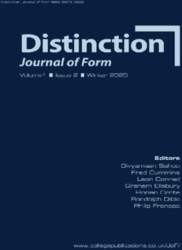 Distinction. Journal of Form. Volume 1