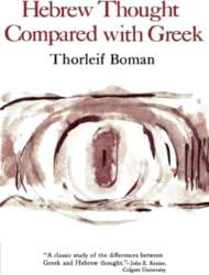 Hebrew Thought Compared with Greek