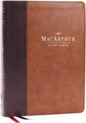 LSB, MacArthur Study Bible, Brown Leathersoft
