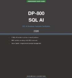 Microsoft DP-800 Exam Study Guide 2026: