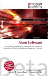 Mum Software: Master Data Management, Adaptive
