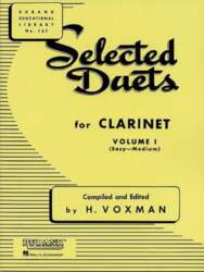 Selected Duets for Clarinet Volume 1