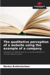The qualitative perception of a website