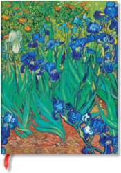 Van Gogh`s Irises Mini Lined Hardback