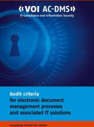Audit criteria for electronic document management
