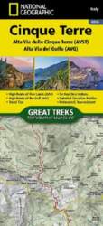 Cinque Terre High Path Av5t Map