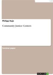 Community Justice Centers