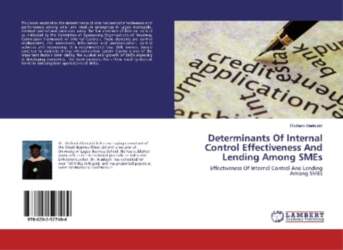 Determinants Of Internal Control Effectiveness And