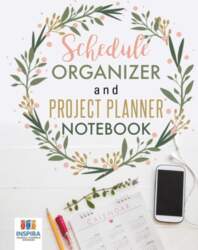 Schedule Organizer and Project Planner Notebook