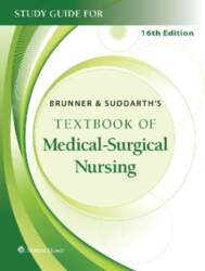 Study Guide for Brunner & Suddarth`s