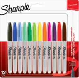 Sharpie - Permanent Markers - Fine