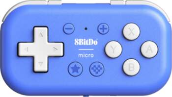 8BitDo Micro Bluetooth Gamepad Blue