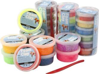 Foam Clay - Assorted Colours -