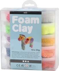 Foam Clay - Basic (10x35g) (78930)