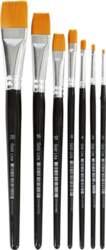 Gold Line Brushes - 7 mixed