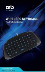 Playstation 4 Controller Keyboard Blue Blacklit