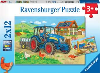 Ravensburger - Hard At Work 2x12p