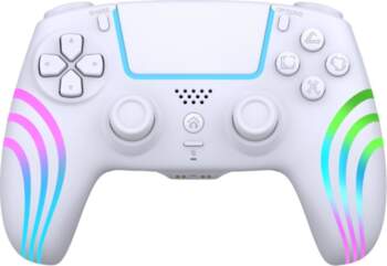 Deep Explorer Wireless Controller White PS4