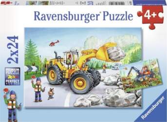Ravensburger - Digger At Work 2x24p