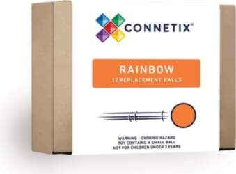 Connetix - Rainbow Ball Pack 12