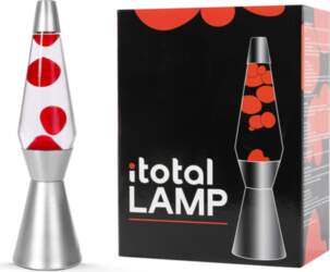 ITotal - Lava Lamp - Silver