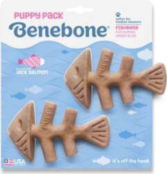 Benebone - Fishbone Puppy 2-Pack Mini