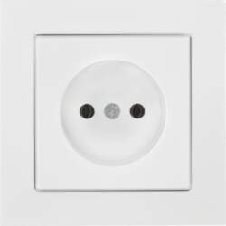 ORNO Flush-mounted single socket 2P Malta