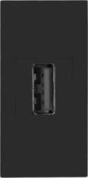 ORNO NOEN USB data socket, black