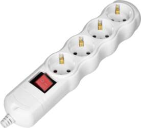 ORNO Socket splitter 4x2P+E (Schuko)