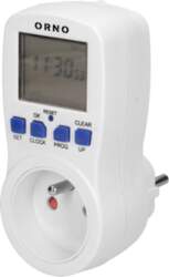 ORNO Weekly digital timer with LCD