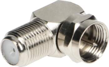 ORNO Copper adaptor F-plug / F-angle-socket
