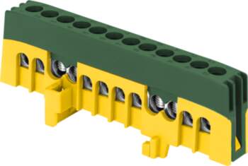 ORNO Insulated distribution busbar PE, 12