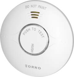 ORNO Battery-powered smoke detector, 2xAA, sensor